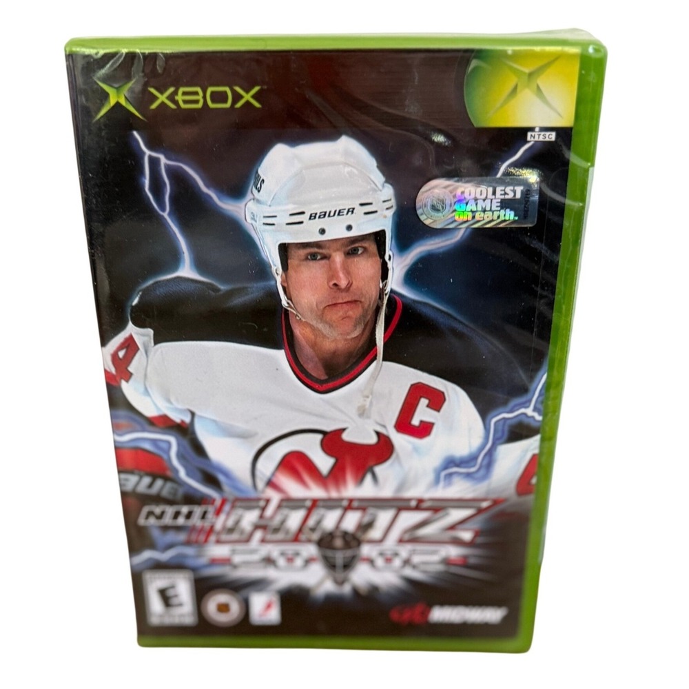 NHL Hitz 20-02 Microsoft Xbox 2001 Midway Hockey Game Factory Sealed NTSC - Picture 2 of 10